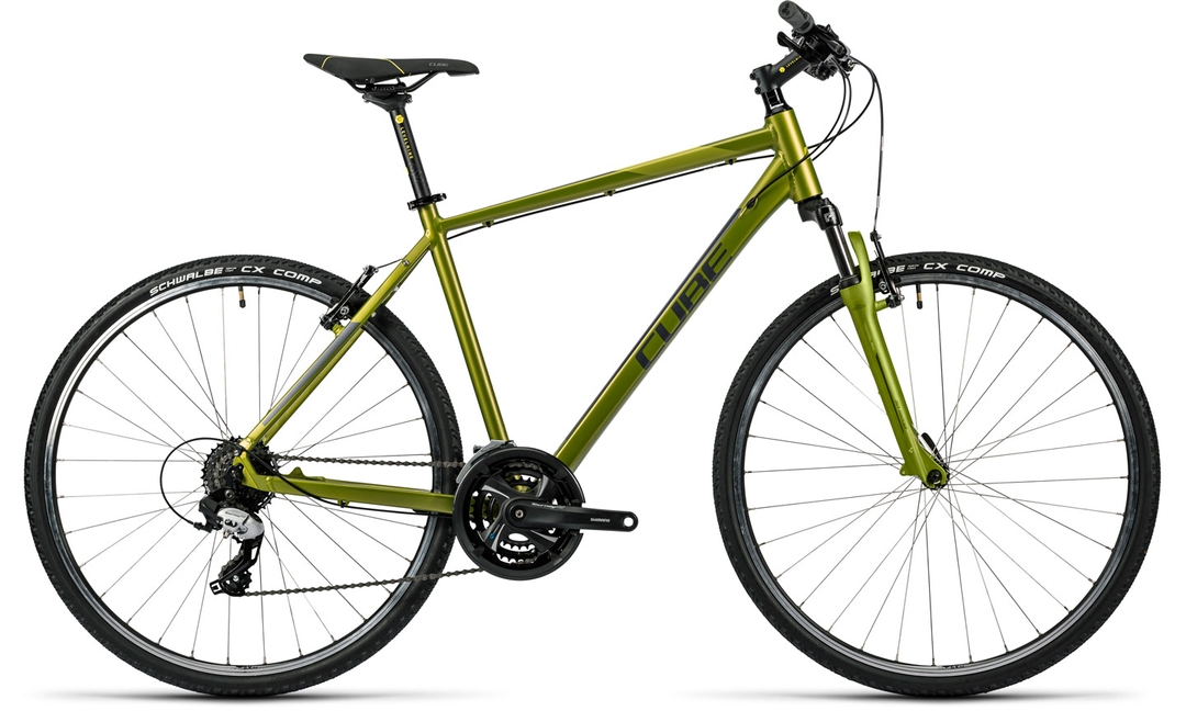 cube mountain bike green