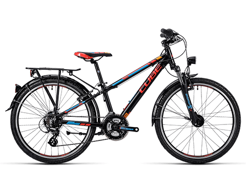 Cube Kid 240 Street black´n´red 2016