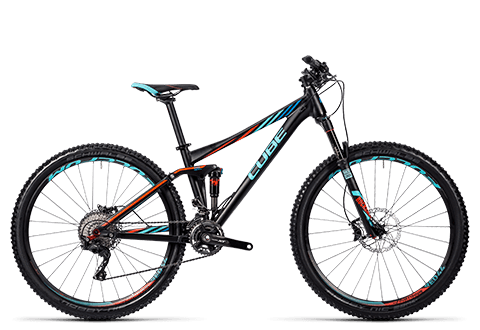 Cube Sting WLS 120 Race black´n´blue  2016