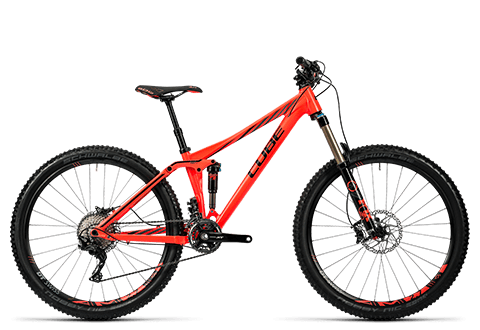 Cube Sting WLS 140 SL 27.5 coral´n´iridium 2016