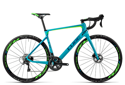 Cube Axial WLS C:62 SL Disc aqua´n´green 2016