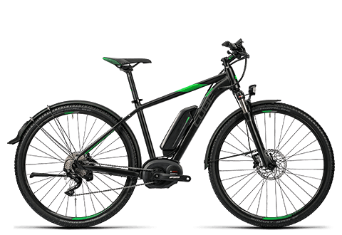 Cube Cross Hybrid Race Allroad 500 black´n´green 2016