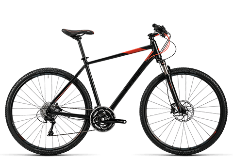 Cube Tonopah Pro black glossy flashred 2016