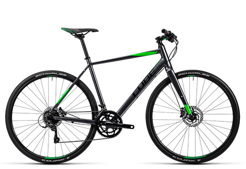 Cube SL Road Pro grey black flashgreen 2016