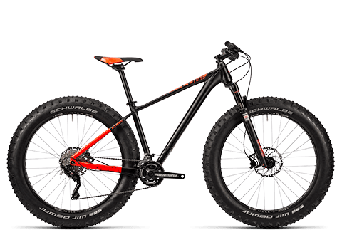 Cube Nutrail black´n´flashred 2016