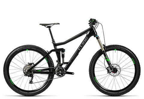 Cube Stereo 160 C:62 Race 27.5 carbon´n´green 2016