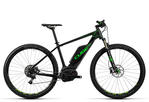 Cube Elite Hybrid C:62 SL 500 29 black´n´flashgreen 2016