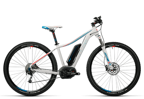 Cube Access WLS Hybrid Pro 400 white´n´blue´n´flashred 2016