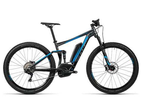 Cube Stereo Hybrid 120 HPA Race 500 iridium´n´flashblue 2016