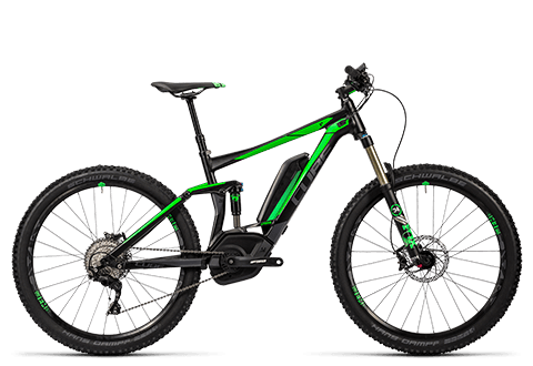 Cube Stereo Hybrid 140 HPA Race 500 27.5 black´n´green 2016