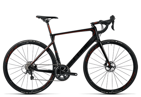 Cube Agree C:62 Race Disc carbon´n´flashred 2016