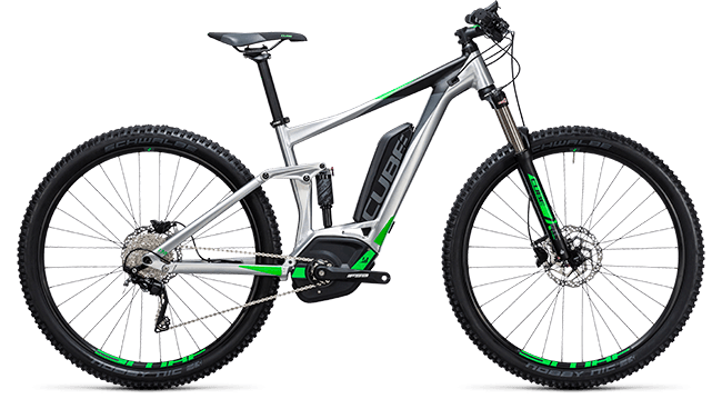 CUBE Stereo Hybrid 120 ONE 400 metal´n´green 2017