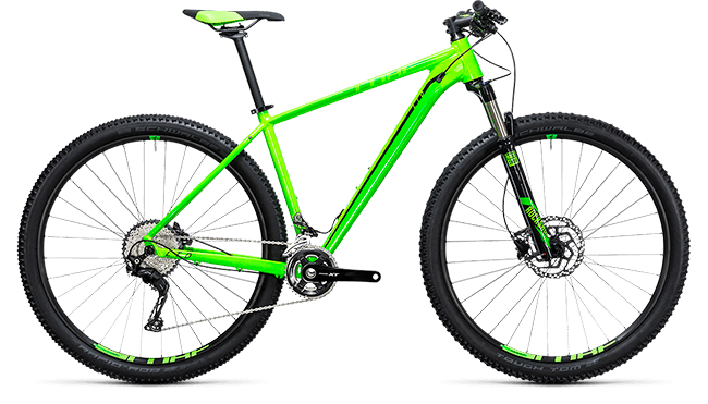 CUBE LTD Pro 2x green´n´black 2017