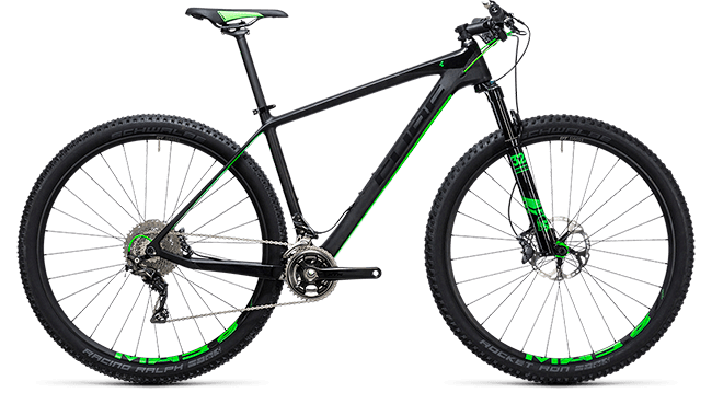 CUBE Elite C:68 Race 29 2x carbon´n´green 2017