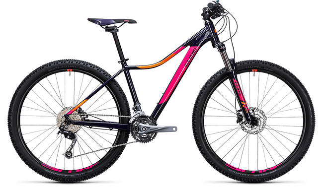 CUBE Access WLS Pro aubergine´n´pink 2017