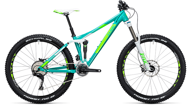 CUBE Sting WLS 140 Race 27.5 2x mint´n´green 2017