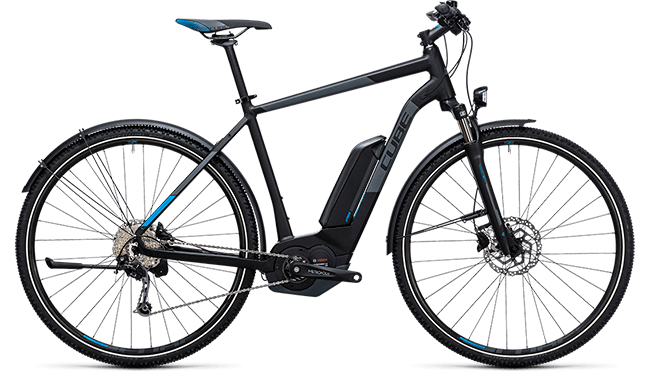 CUBE Cross Hybrid Pro Allroad 500 black´n´blue 2017