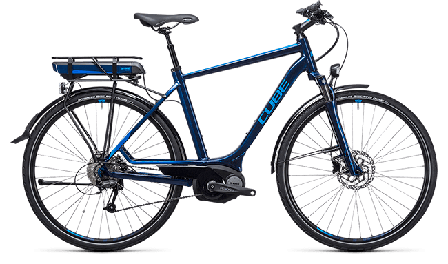 CUBE Touring Hybrid 400 blue´n´blue 2017