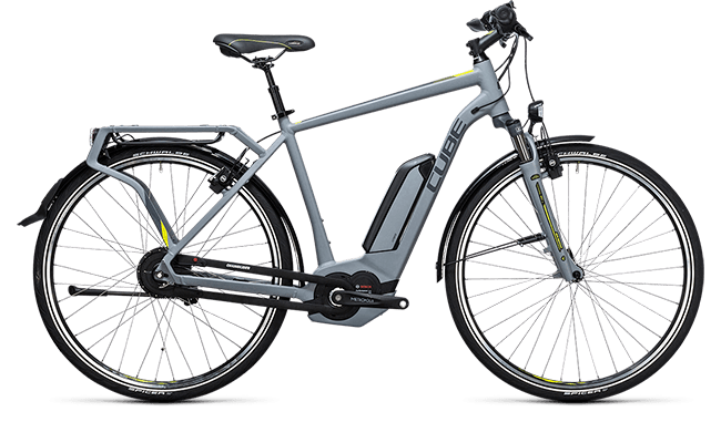 CUBE Delhi Hybrid 400 grey´n´lime 2017