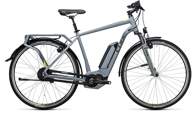 CUBE Delhi Hybrid 500 grey´n´lime 2017