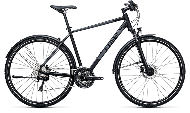 CUBE Nature Allroad black´n´grey 2017