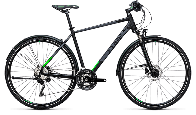 CUBE Cross Allroad black´n´flashgreen 2017