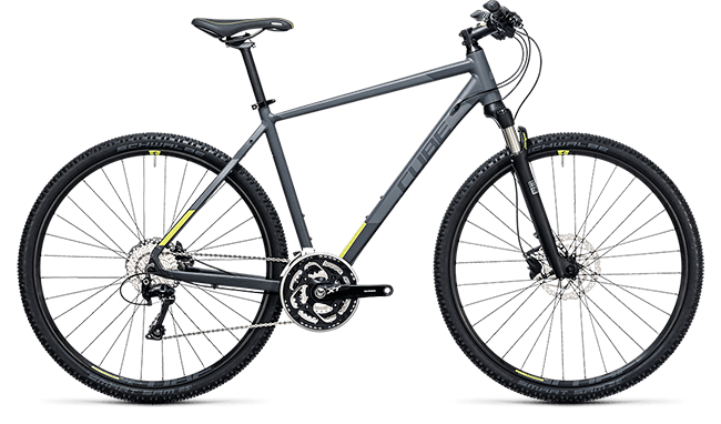 CUBE Cross Pro grey´n´lime 2017