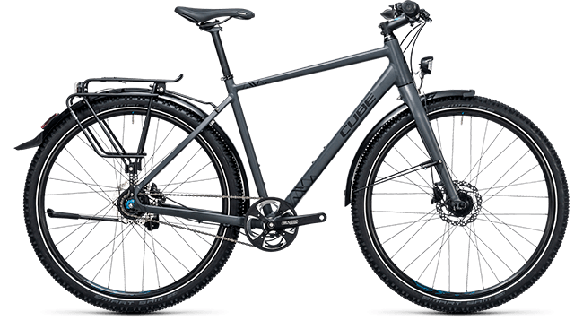 CUBE Travel Pro grey´n´black 2017