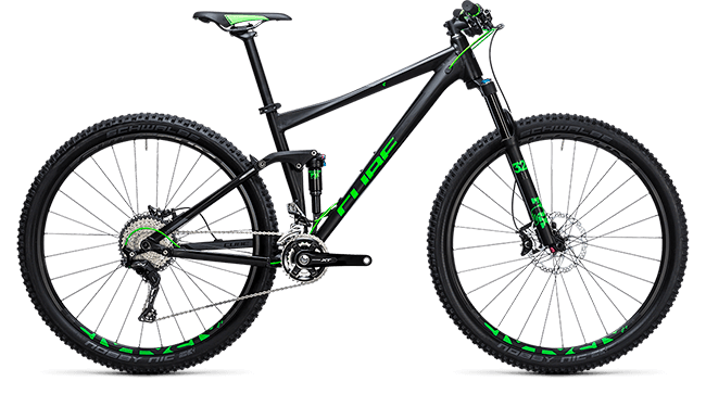 CUBE Stereo 120 HPA SL black´n´green 2017