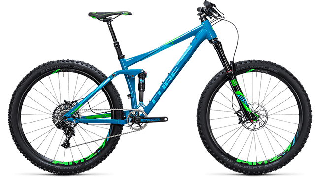 CUBE Stereo 140 HPA SL 27.5 blue´n´green 2017