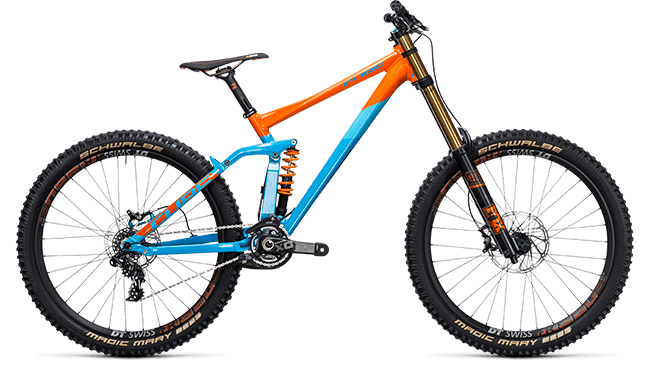 CUBE TWO15 HPA SL 27.5 blue´n´orange 2017