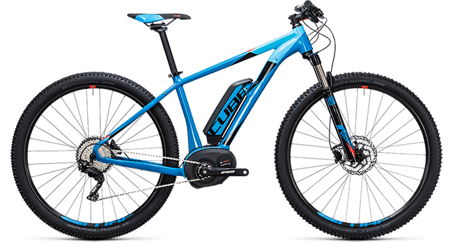 CUBE Reaction Hybrid HPA Race 500 blue´n´flashred 2017