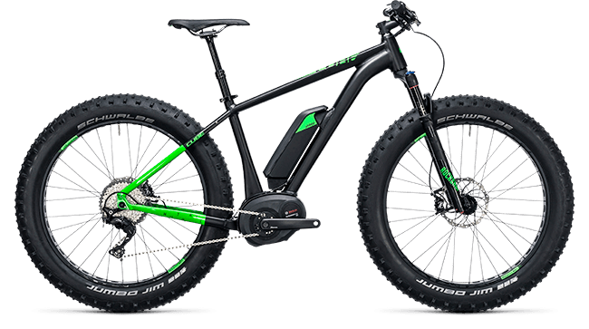 CUBE Nutrail Hybrid 500 black´n´green 2017