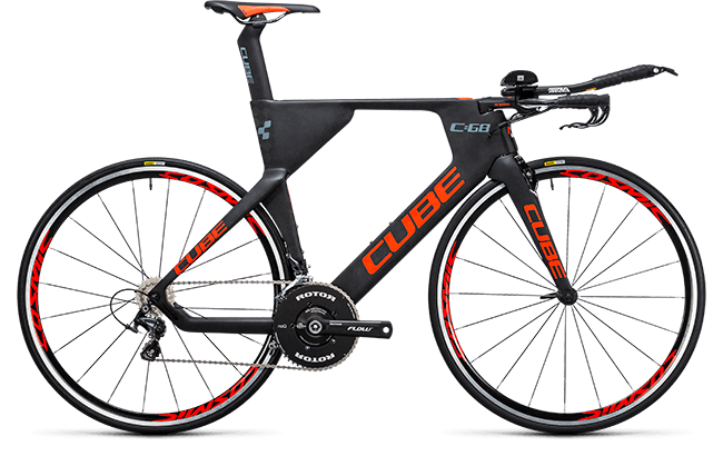 CUBE Aerium C:68 Race carbon´n´flashred 2017