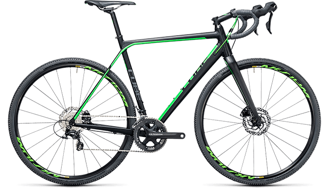 CUBE Cross Race SL black´n´green 2017