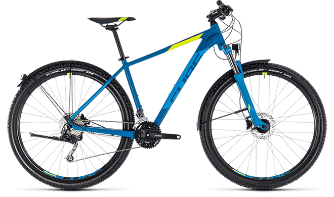 CUBE Aim SL Allroad blue´n´flashyellow 2018