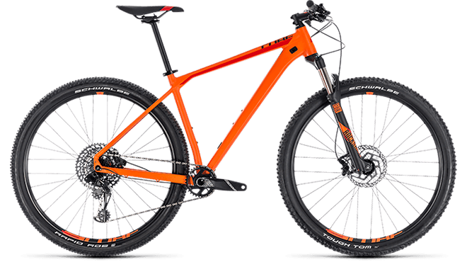 CUBE Reaction Race orange´n´red 2018