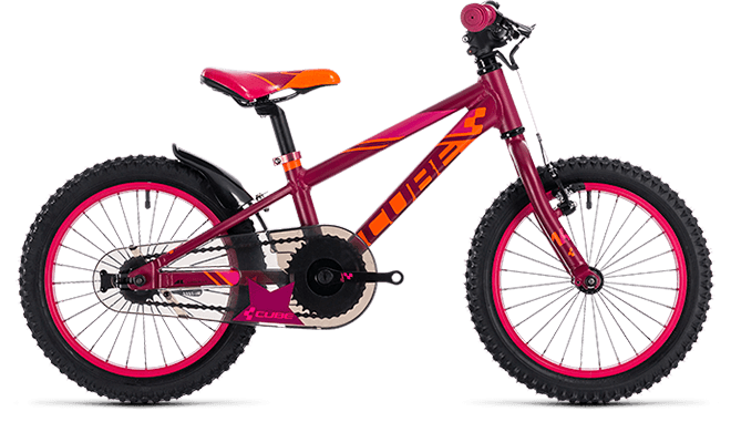 CUBE Kid 160 girl berry´n´pink 2018