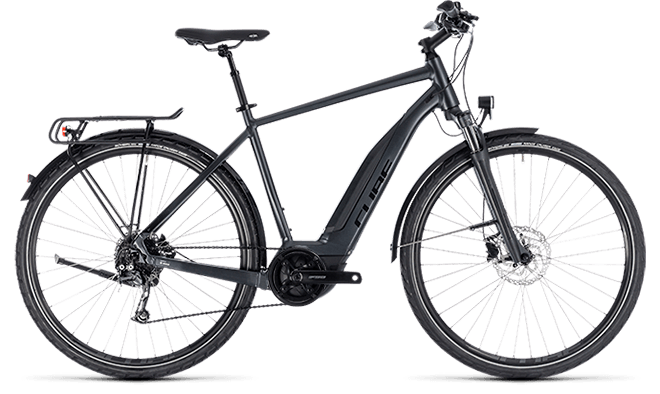 CUBE Touring Hybrid ONE 400 iridium´n´black 2018