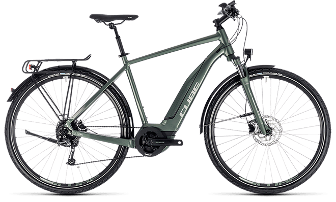 CUBE Touring Hybrid ONE 500 frostgreen´n´silver 2018