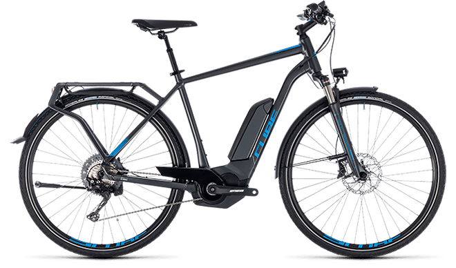 CUBE Kathmandu Hybrid EXC 500 iridium´n´blue 2018