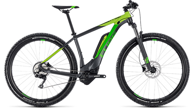 CUBE Reaction Hybrid Pro 400 iridium´n´green 2018