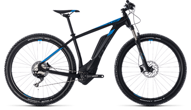 CUBE Reaction Hybrid Race 500 black´n´blue 2018