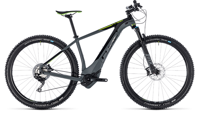 CUBE Reaction Hybrid SLT 500 grey´n´green 2018