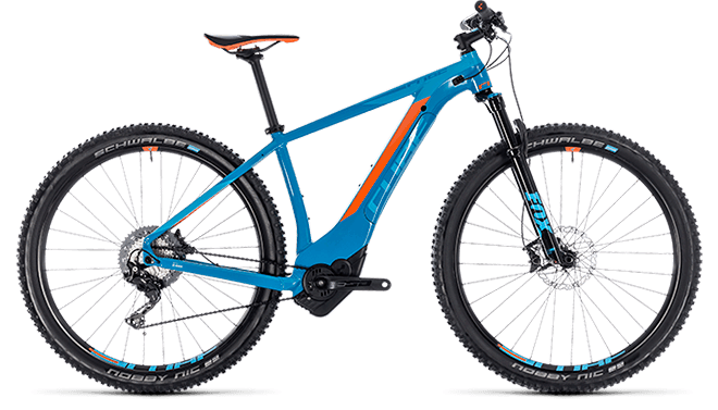 CUBE Reaction Hybrid SLT 500 blue´n´orange 2018