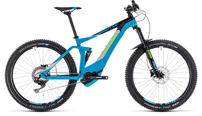 CUBE Stereo Hybrid 140 Pro 500 27.5 blue´n´green 2018