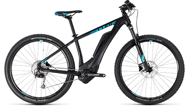 CUBE Access Hybrid ONE 400 black´n´aqua 2018