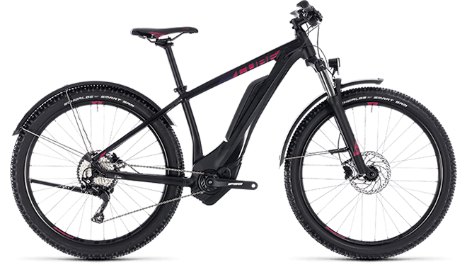 CUBE Access Hybrid Pro Allroad 400 black´n´berry 2018