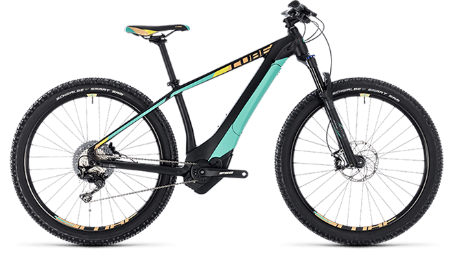 CUBE Access Hybrid SL 500 black´n´mint 2018