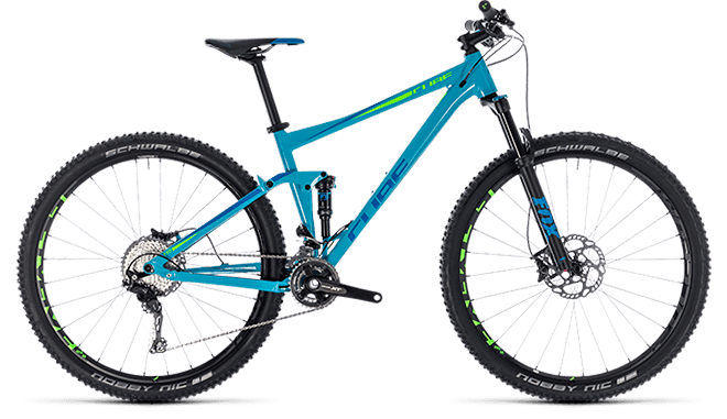 CUBE Stereo 120 Race blue´n´green 2018